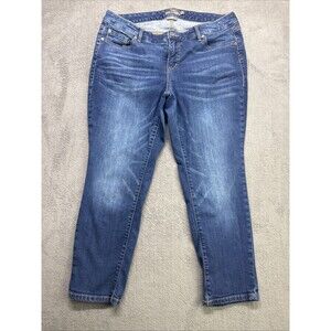 Torrid Vintage Stretch Boyfriend Straight Denim Jean Plus Size 14 Women's